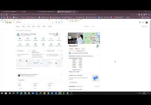 Video Thumbnail: Change you GMB or Google business profile opening times